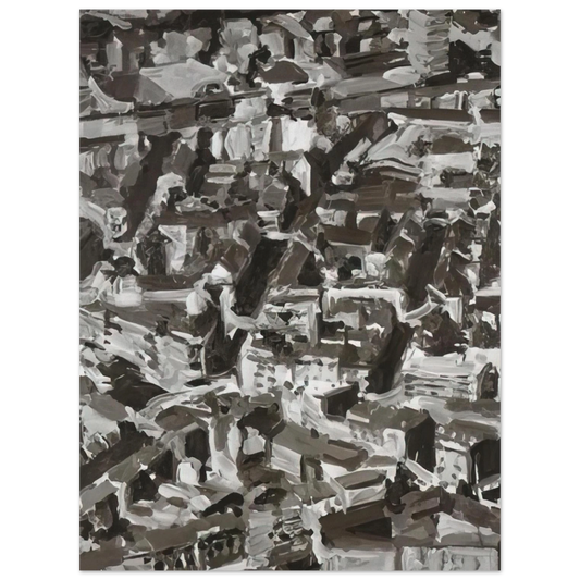 Townscape D by Gerhard Richter (1968) – art poster, view 2
