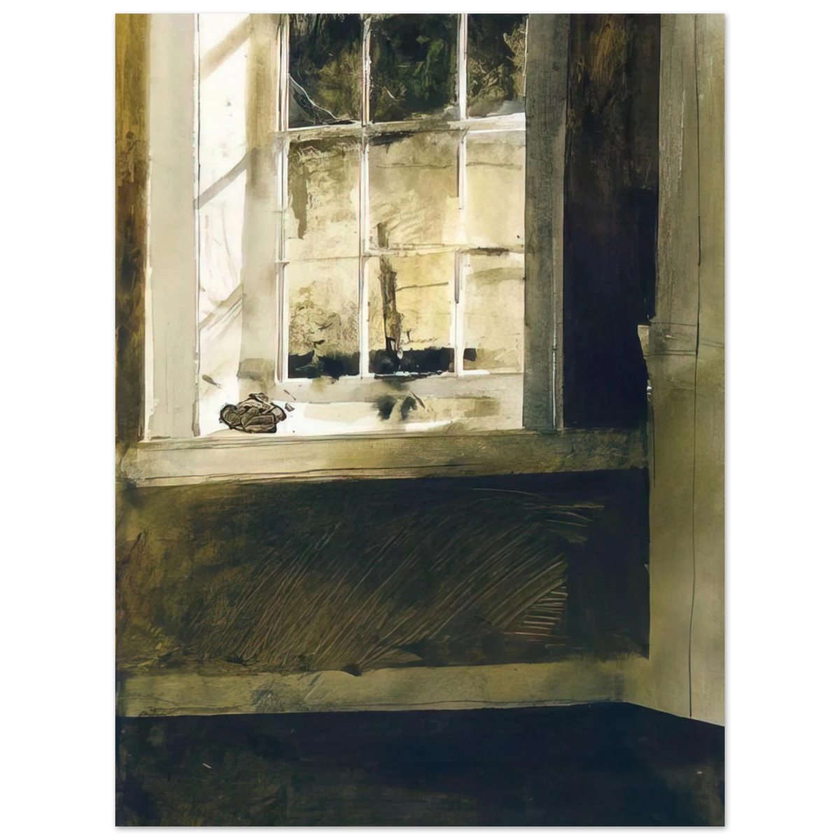 Groundhog Day 4 by Andrew Wyeth – art poster