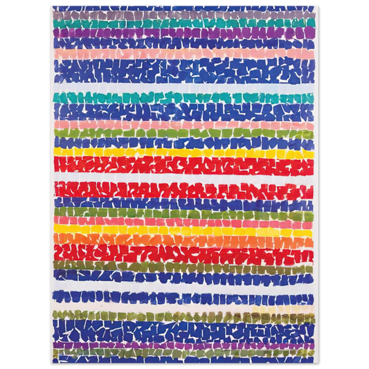 Air View Of A Spring Nursery by Alma Woodsey Thomas (1966) – art poster, view 2