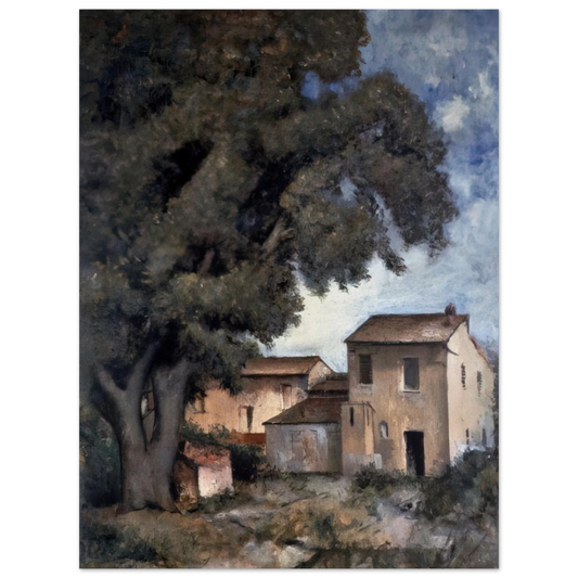 Meriggio by Carlo Carra (1927) – art poster, view 2