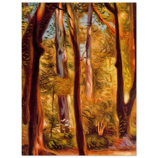 Landscape Of Cascine by Giorgio de Chirico – art poster, view 2