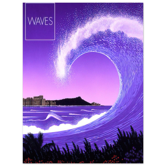 Waves No. 7 by Hiroshi Nagai – art poster, view 2