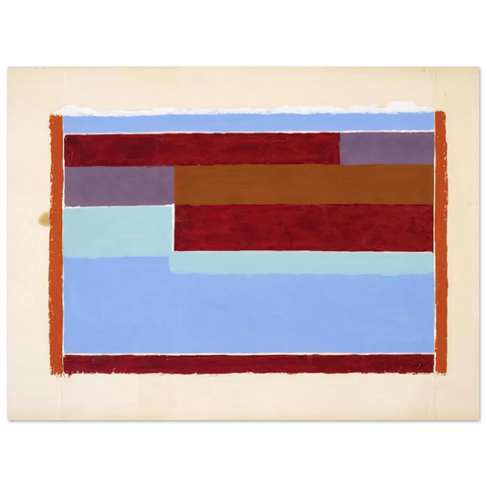 Untitled Abstraction Viii by Josef Albers (1937) – art poster, view 2