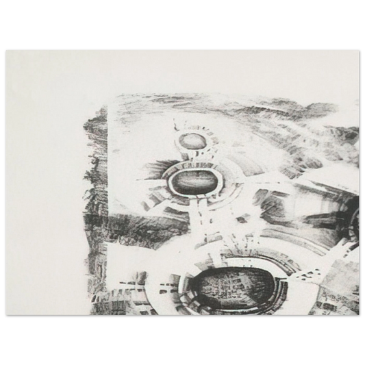 Second Stone by Lee Bontecou (1962) – art poster, view 2