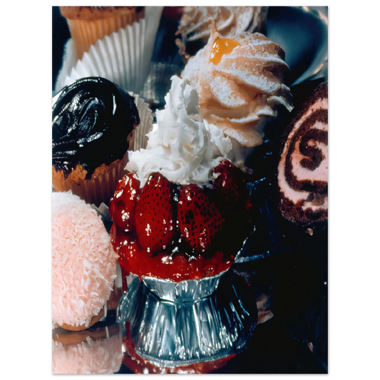 Strawberry Tart Supreme by Audrey Flack (1974) – art poster, view 2