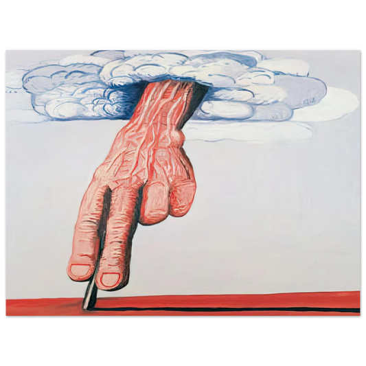 Line by Philip Guston – art poster, view 2