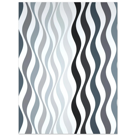 Arrest 2 by Bridget Riley (1965) – art poster, view 2