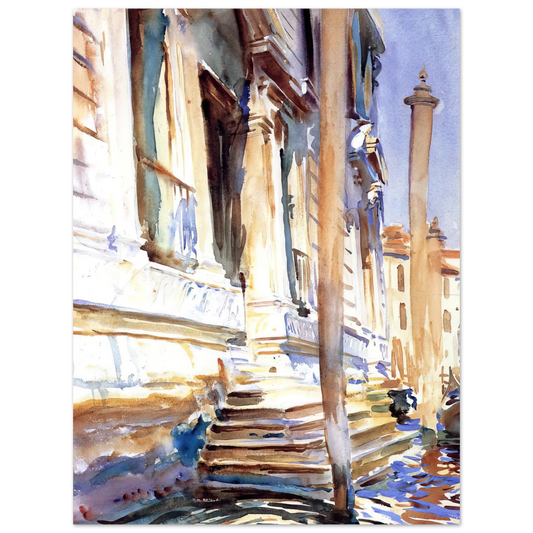 Doorway Of A Venetian Palace by John Singer Sargent – art poster, view 2