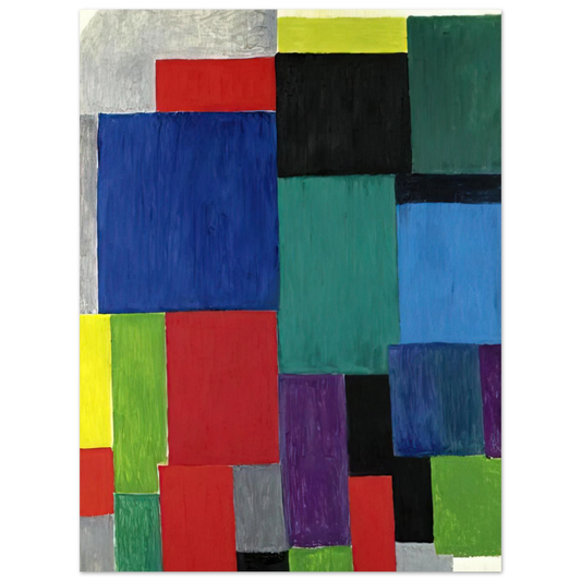 Color Rhythm by Sonia Delaunay (1967) – art poster, view 2