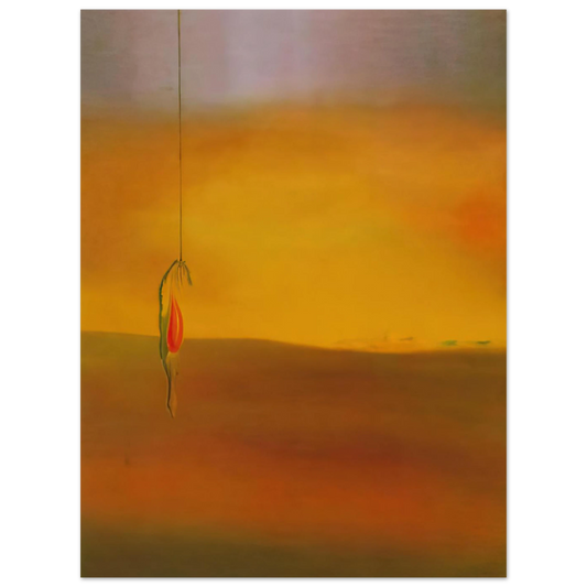 Fried Egg On The Plate Without The Plate by Salvador Dali (1932) – art poster, view 2