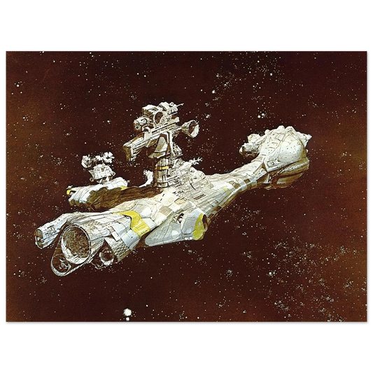 Untitled Artwork No. 7 by Chris Foss – art poster, view 2