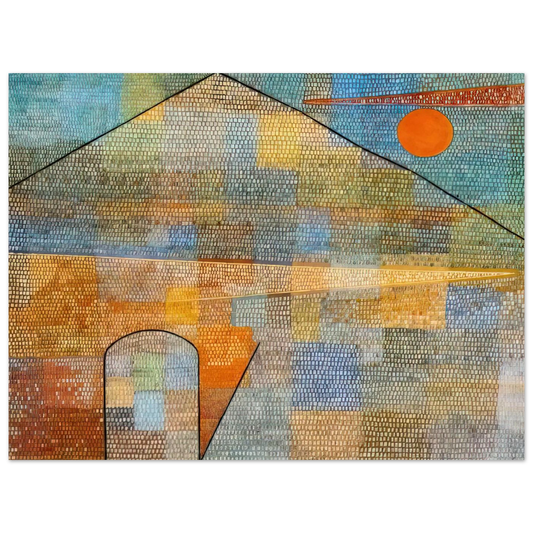 To The Parnassus by Paul Klee (1932) – art poster, view 2
