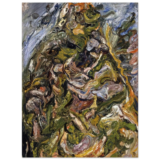 Hill At Ceret by Chaim Soutine (1921) – art poster, view 2
