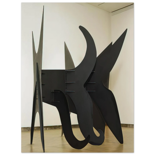 The X And Its Tails by Alexander Calder (1967) – art poster, view 2