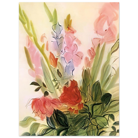 Gladioli by Raoul Dufy (1942) – art poster, view 2