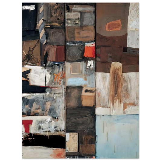 Summerstorm by Robert Rauschenberg (1959) – art poster, view 2