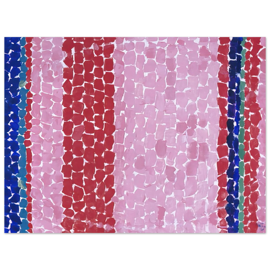 A Glimpse Of Mars by Alma Woodsey Thomas (1969) – art poster, view 2