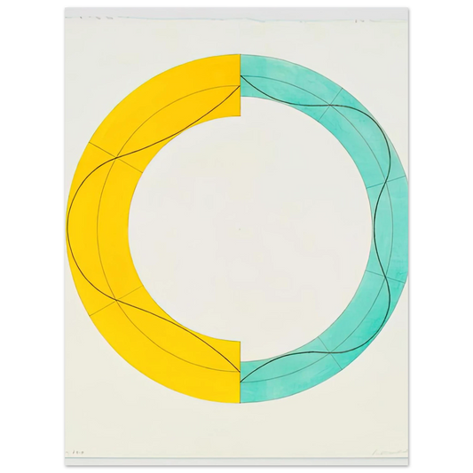 Split Ring Image by Robert Mangold (2008) – art poster, view 2