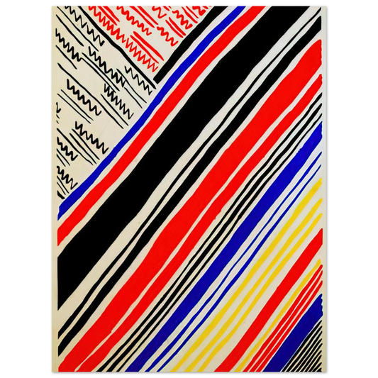 Composition 11 by Sonia Delaunay – art poster, view 2
