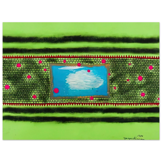 Traveling Water by Yayoi Kusama (1980) – art poster, view 2