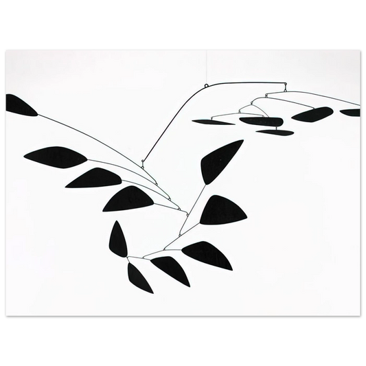 The Y by Alexander Calder (1960) – art poster, view 2