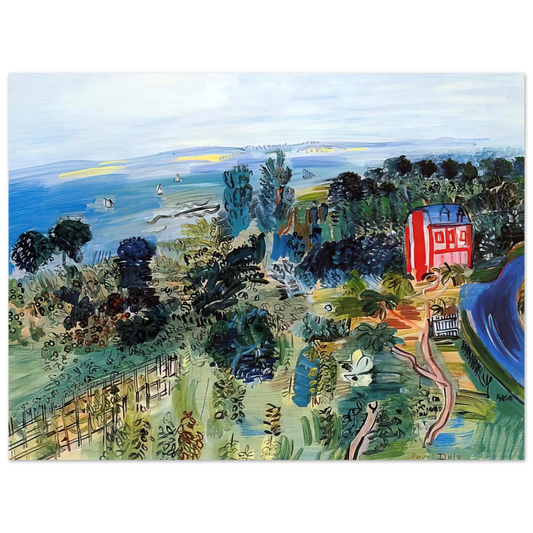 Villerville by Raoul Dufy – art poster, view 2