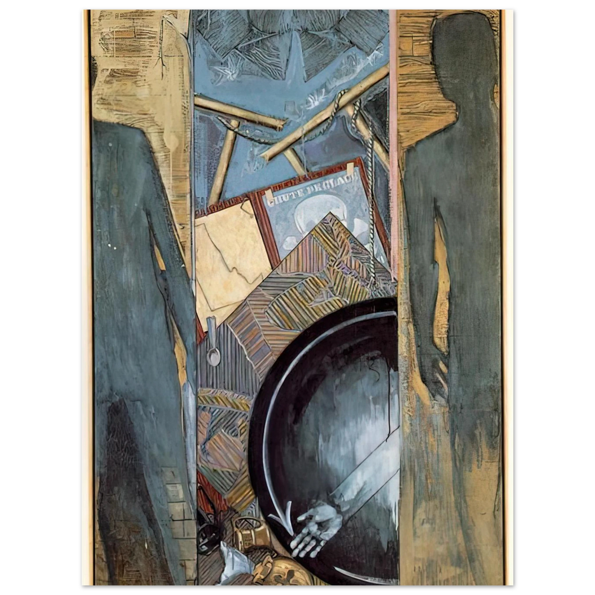 Fall by Jasper Johns – art poster