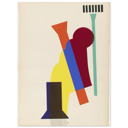 Concrete Mixer From The Portfolio Revolving Doors by Man Ray (1926) – art poster, view 2