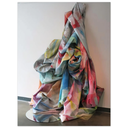 Wall Cascade With Mirror by Sam Gilliam – art poster, view 2