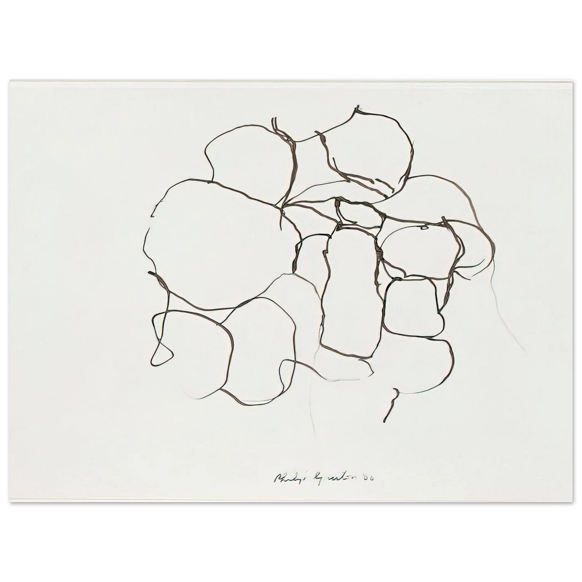 Untitled 5 by Philip Guston – art poster
