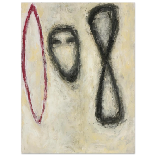 Triple Form by Susan Rothenberg (1982) – art poster, view 2
