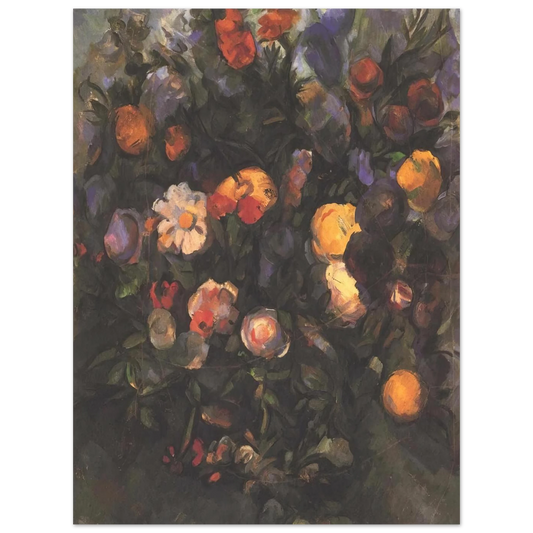 Vase Of Flowers by Paul Cézanne – art poster, view 2