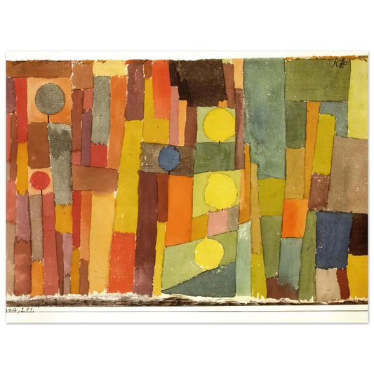In The Style Of Kairouan by Paul Klee (1914) – art poster, view 2