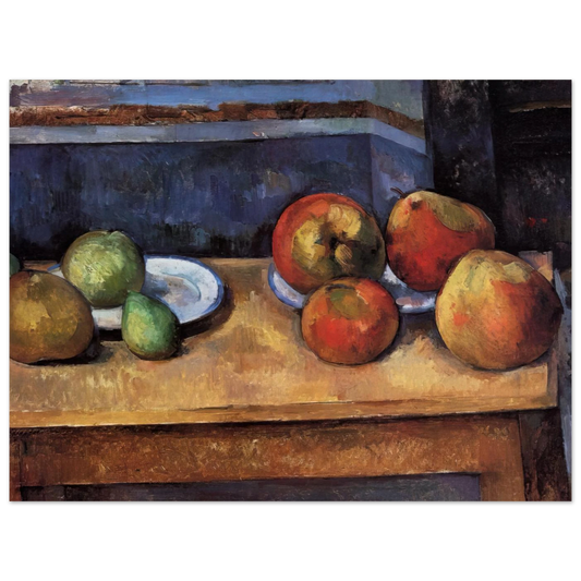 Still Life Apples And Pears by Paul Cézanne – art poster, view 2