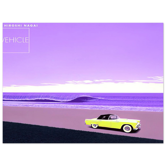 Vintage Car No. 9 by Hiroshi Nagai – art poster, view 2