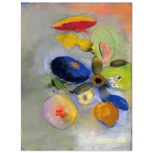 Flowers 3 by Odilon Redon – art poster, view 2