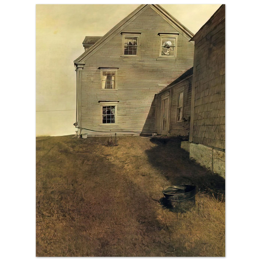 Weatherside by Andrew Wyeth – art poster, view 2