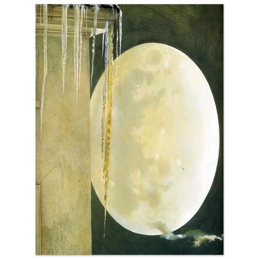 Moon Madness by Andrew Wyeth – art poster, view 2