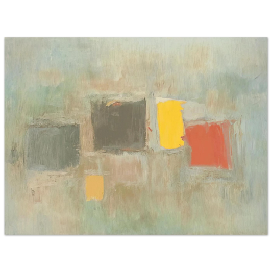 Number 6 by Esteban Vicente (1956) – art poster, view 2