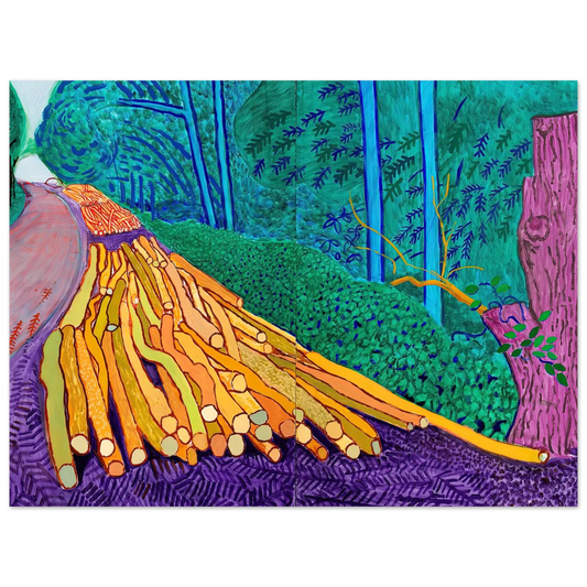 Merlin by David Hockney – art poster, view 2