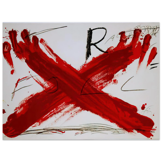 Foll by Antoni Tapies (1973) – art poster, view 2