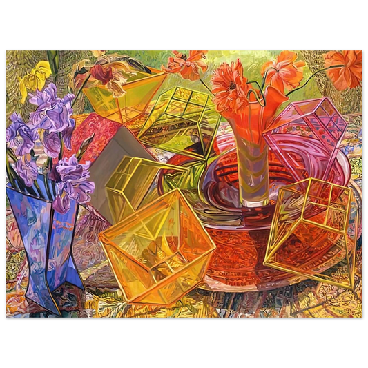 Plastic Boxes by Janet Fish (2007) – art poster, view 2