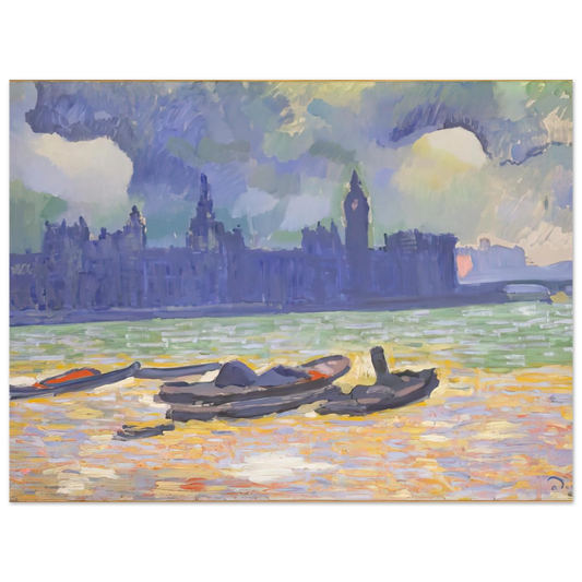 The Palace Of Westminster 0 by Andre Derain (1907) – art poster, view 2