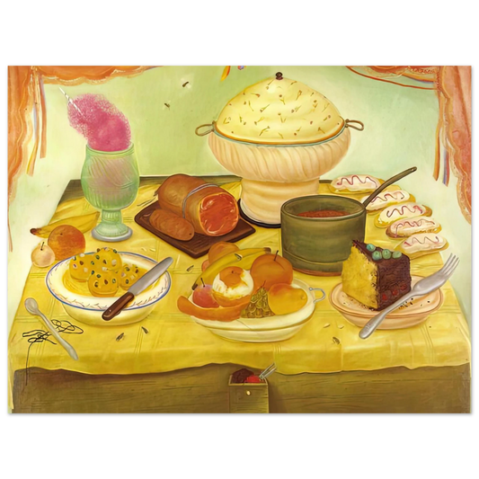 Still Life by Fernando Botero – art poster, view 2