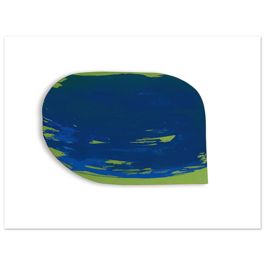 Blau auf Grün by Blinky Palermo (1965) – art poster, view 2