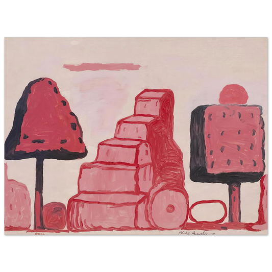 Box Tree Rome by Philip Guston – art poster, view 2
