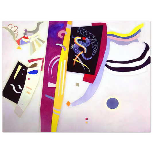 Orange Violet by Wassily Kandinsky (1935) – art poster, view 2
