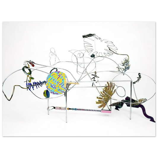 Grande Nature Morte by Nancy Graves (1987) – art poster, view 2