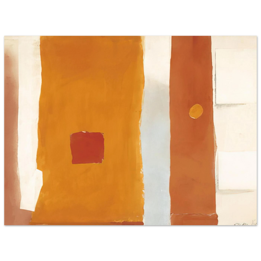 Untitled by Esteban Vicente (1982) – art poster, view 2