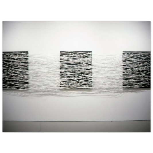 Metronomic Irregularity II by Eva Hesse (1966) – art poster, view 2